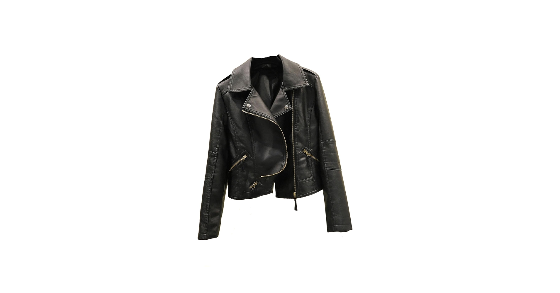 美品　todayful Leather Over Jacket Yoawdats Women's Oversized Faux Leather Jacket Trendy Casual